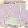 Xanewza Baby Swing Newborn Photography Props Swing Prop Wooden Baby