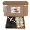 The Wool Barn Drop spindle hand spinning kit - 2