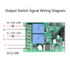 ZABLL 12V 24V 36V 48V 2CH 433MHz Wireless Remote Control