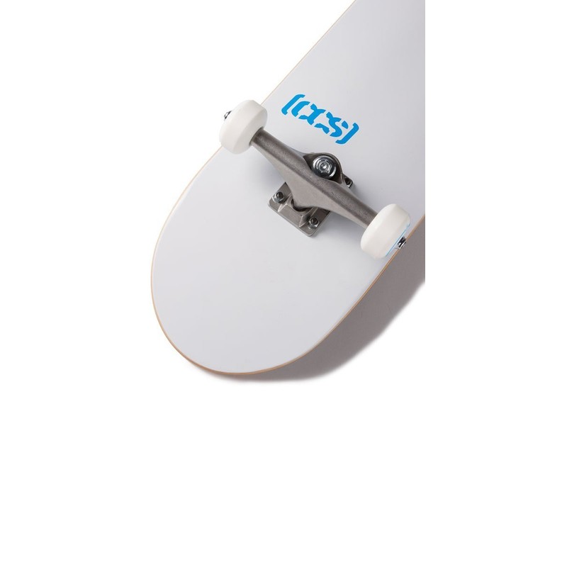 [CCS] Logo Skateboard Complete White 7.50"