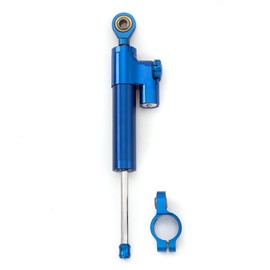 PROCNC Motorcycle Steering Damper Stabilizer Fit for Yamaha YZF R1 R3 R6 R15 R125 R25 FZ1 FZ8 FZ09 MT09 GSXR 600 750 1000 CBR600RR 1000RR ZX6R ZX636 ZZR1400 Z1000 (Blue)
