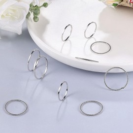 KALVICA c 30 pcs rings set, Copper