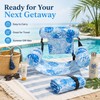 Inflatable Pool Lounge Chair for Adults – Adjustable Floating Seat
