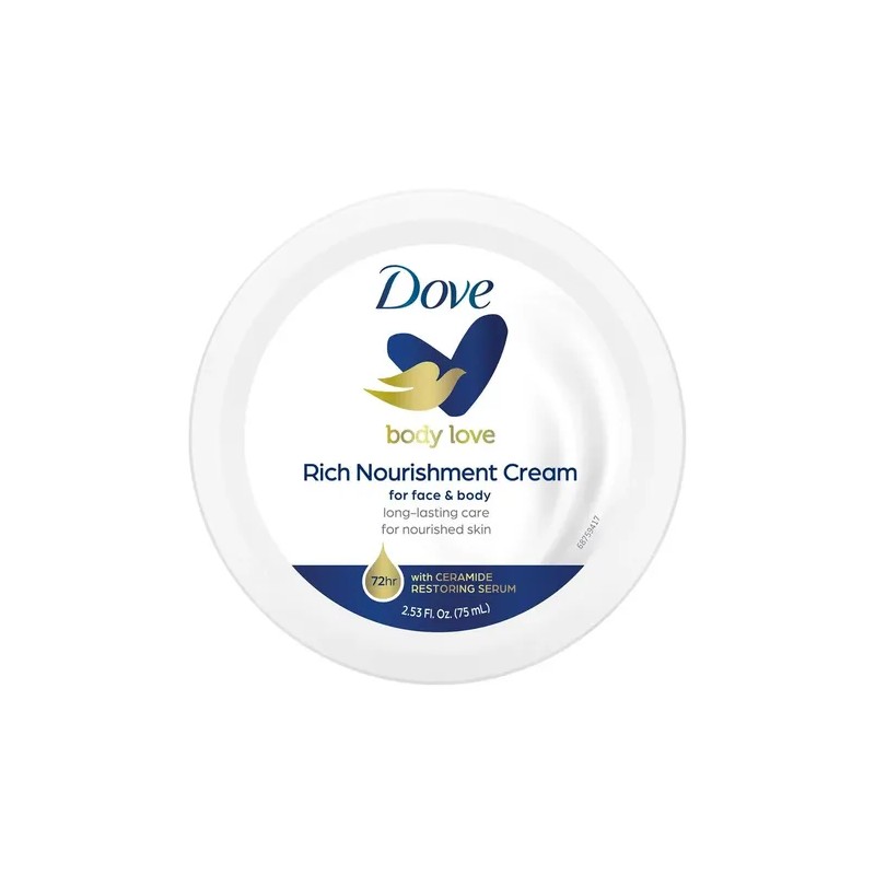 Crema Hidratante Para Rostro Y Cuerpo 75 Ml Dove
