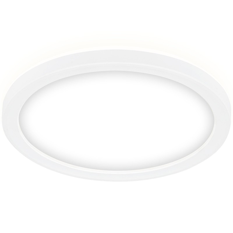 Briloner Leuchten LED Panel, Ceiling Light with Backlight Effect, 12