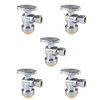 (Pack of 5) EFIELD Push Fit 1/4 Turn Angle Stop