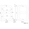 Metzler Modern House Number Made of Solid Steel – Modern