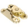 Hardware Essentials 852211 Sash Lock Crescent Brass