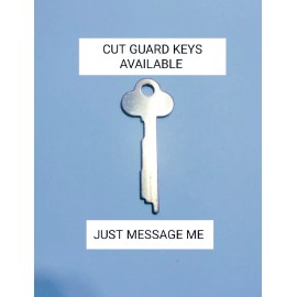 Diebold Guard Key 175 Series Safe Deposit Box Blank New Solid Brass, We Cut Keys