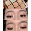 Punk Orange Glitter Eyeshadow 9 Colors, Eye Shadow Palette, Kumquat