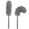 Tomedeks Duster, Washable, Duster, Pack of 2, Retractable for Cleaning