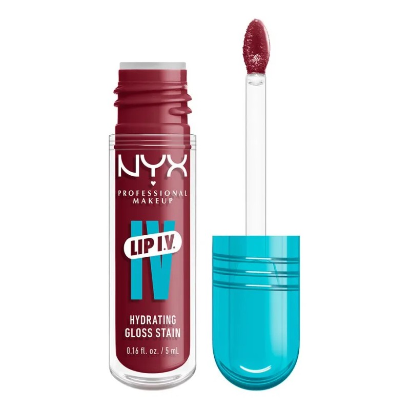NYX PMU Lip IV, Gloss Serum Hidratante efecto tinta 5