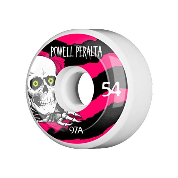 Powell Peralta Ripper 4 RB2 Skate Wheels White 54mm