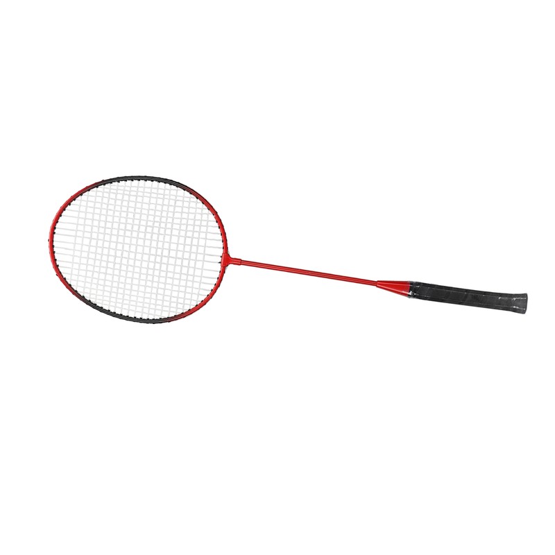 LEIJIAER Badminton Racket Offensive Iron Alloy Lightweight Comfortable Grip Sports