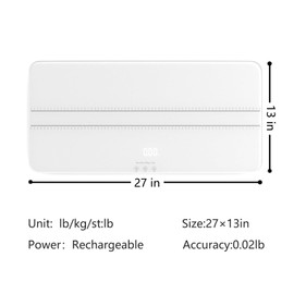 Dog Scale for Medium Dogs & Large cat, Digital pet Scale,Maximum Weight：220Lbs，Accurate：0.2Lbs,Size：27x13inches.