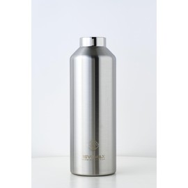 REVOMAX Official REVOMAX Cap Sold Separately, 32 oz (950 ml), Carbonated Carbonated Stainless Steel Bottle, 18 Hours, Keeps Cold for 36 Hours, Vacuum Insulated, Water Bottle, Gift, Galaxy Silver