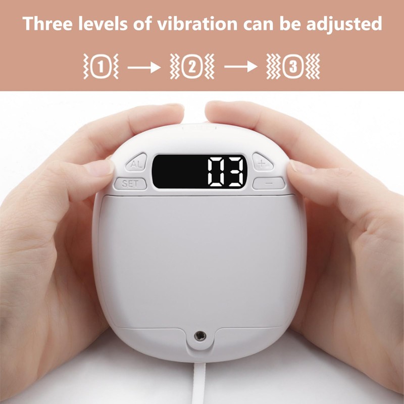 SEAFRONT Vibration Alarm Clock, Silent Cushion, Vibration Alarm Clock, Vibrating