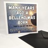Funny/Humorous Adult Birthday Card Black Envelope