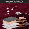 Genina Waterproof Reclining Couch Cover for 3 Seater Non-Slip, Washable