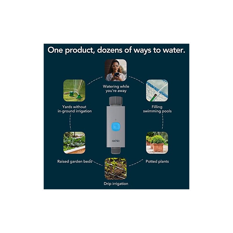 Rachio Smart Hose Timer with WiFi Hub - Effortless Outdoor