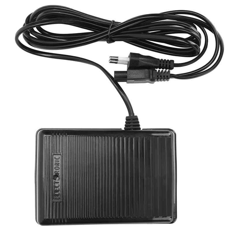 Foot Pedal 3‑Hole Round Pin with Power Cord Multifunctional Household