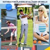 LICQIC 12 Pcs Golf Practice Balls, Air Flow Hollow Practice