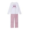 NAME IT Girl Print Sleepwear Set, Mauve Orchid