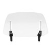 Motorcycle Windshield Extension Universal Heightened Clip On Wind Deflector 29.5