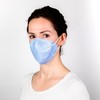 TubeRoo FFP2 Mask Light Blue Pastel Blue Pack of 10
