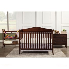 Full Size Conversion Kit Bed Rails for Baby Mod 4-in-1 Cribs (Espresso)