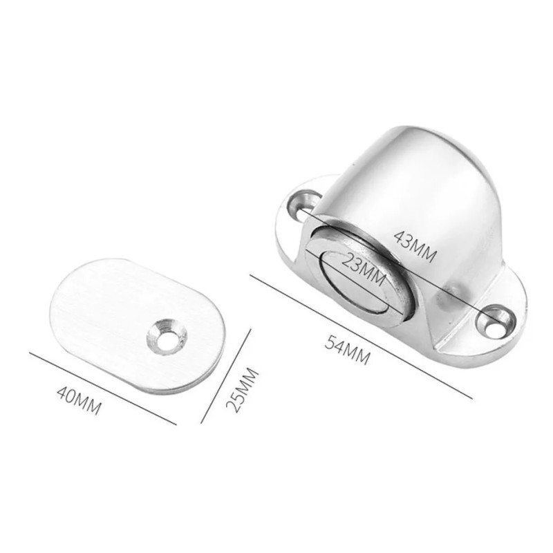 Dolores Topes Magnètico Puerta Fija Sistema Amortiguación Iman 2pcs