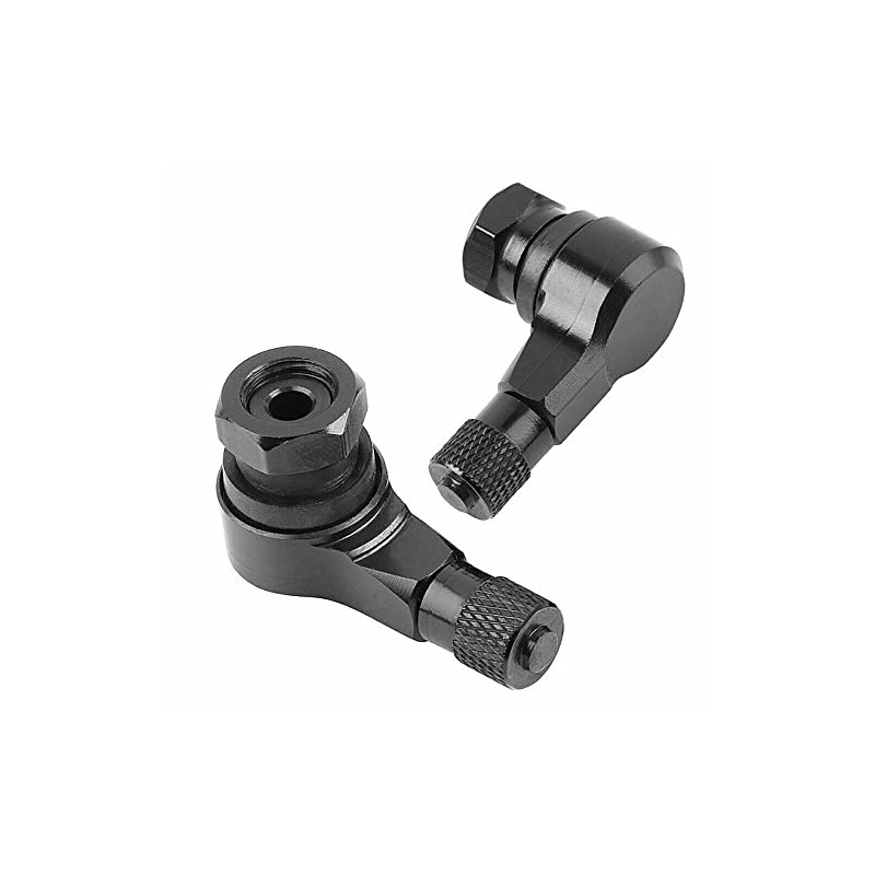 2PCS Motorcycle CNC Aluminum 11.3mm Tire Wheel Stem Valve 90