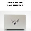 Huge 4.5" Deer Antler Car Emblem for Hunters and Outdoorsmen