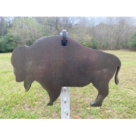 Magnum Target 3/8" AR500 12"x18" Buffalo Plate - Cowboy Action Silhouette CAS Steel Shooting Metal Gong