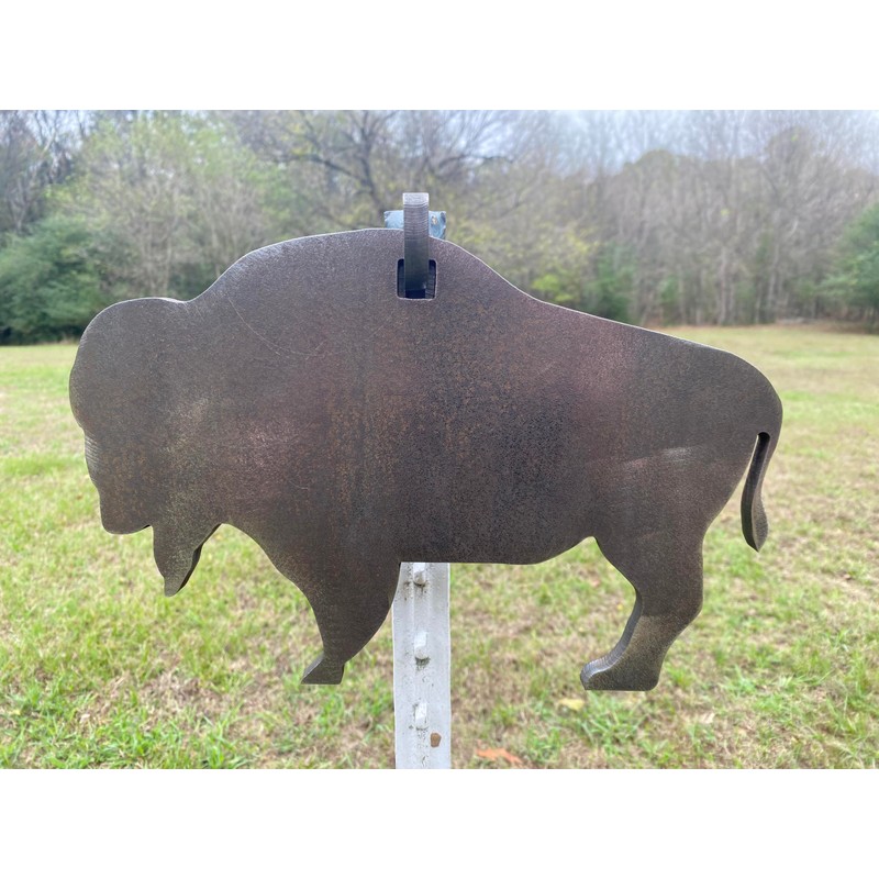 Magnum Target 3/8" AR500 12"x18" Buffalo Plate - Cowboy Action