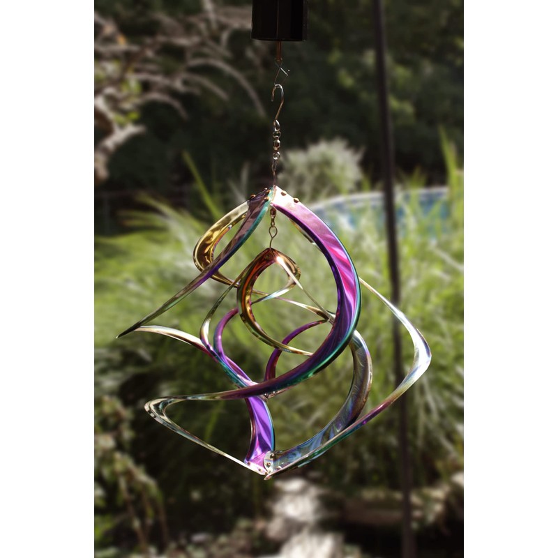 Red Carpet Studios 31065 Hanging Cosmix Wind Spinner, Double Helix,