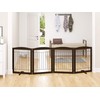 PAWLAND 96-inch Extra Wide Dog gate for The House, Doorway,