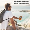 4 Pcs Multifunctional Compass and Hiking Whistle Set, Compass Navigation,