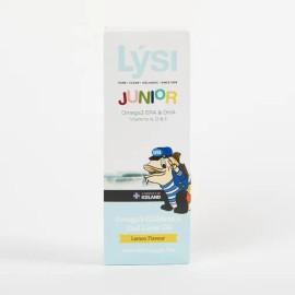 Pack 2 Lysi Omega 3 Aceite De Hígado De Bacalao Para Niño Sabor Limón
