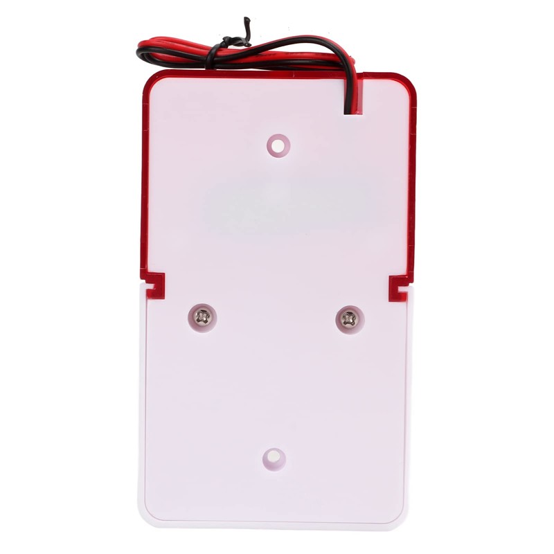 Wired Flash Siren, Acoustic Light Alarm, Safety Warning Device -