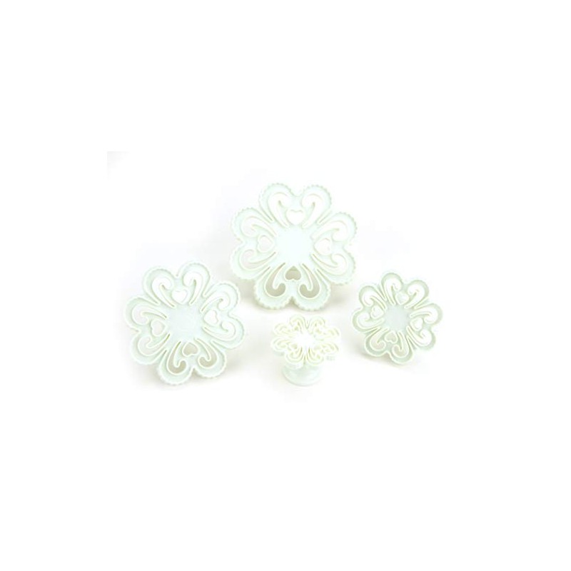 Heart Clover Cookie Cutter Set of 4