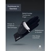 SWORTS Running Gloves, Winter Running Gloves with Fleece and Waterproof