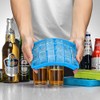 Ice Cube Tray, Silicone Square Ice Trays Easy Release Stackable