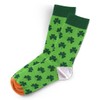 Sillies Socks Cute Shamrock Socks - Irish Lucky Socks for