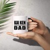 Designsify Gifts, Kai Ken Dad, 11oz Color Changing Mug Ceramic