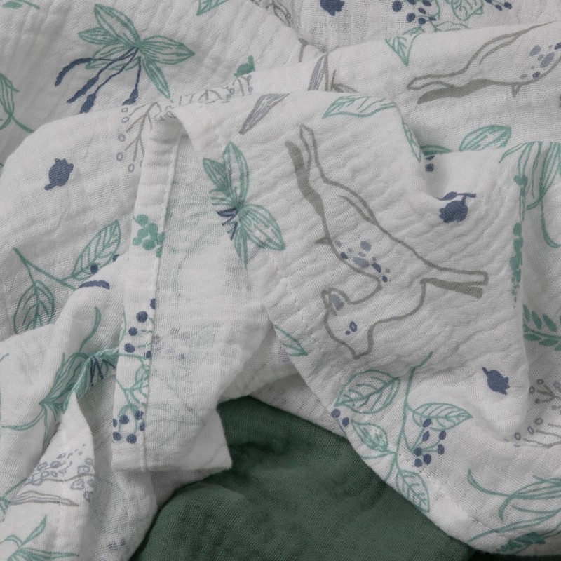 Muslin Swaddle Blankets for Newborn, 3 Pack Breathable Soft Receiving