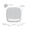 18 Sounds White Noise Sound Machine Automatic Shutdown Timer Rest