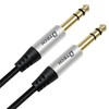 DTech Electric Guitar Cable TRS 1/4 Instrument Cable Aux Right