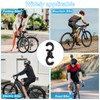 PATIKIL MTB Bicycle Brake Cable Clips 20pcs Rotatable Bicycle S