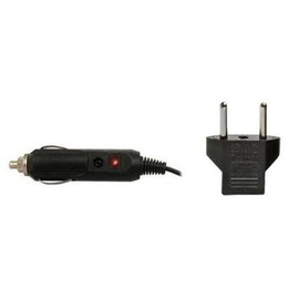 SaveOn Mini Battery AC DC Charger Kit for Panasonic VW-VBK180 and VW-VBK360 Batteries-with Fold-in Wall Plug, Car & EU Adapter